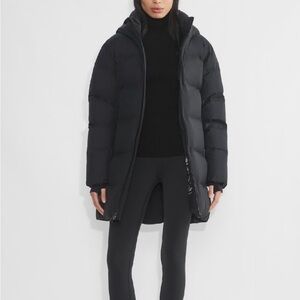TNA Charcoal Puffer Jacket